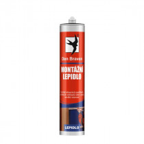Den Braven Montážne lepidlo - 280 ml biela, kartuša _50408RL - N1