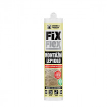 Den Braven Montážne lepidlo FIX FLEX - 280 ml biela, kartuša _50408FF - N1