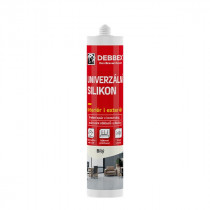 Den Braven Univerzálny silikón - 280 ml biela, kartuša _30122RL - N1