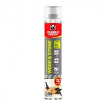 Debbex Lepidlo na drevo a kameň WOOD STONE - 750 ml biela, pištoľová dóza - N1