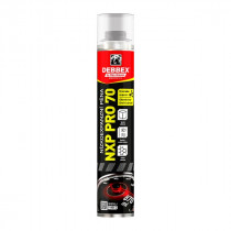 Debbex Nízkoexpanzná pena NXP PRO 70 - 870 ml žltá, pištoľová dóza - N1