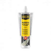 Distyk Chemická kotva POLYESTER - 300 ml kartuša, sivá - N1