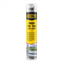Distyk Pištoľová pena PROFI PU 750 - 750 ml zelená, pištoľová dóza - N1
