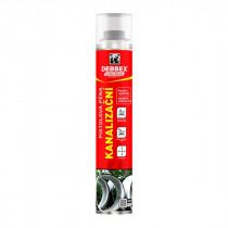 Debbex Kanalizačná pena - 750 ml zelená, trubičková dóza - N1