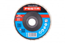 Kotúč leštiaci filcový lamelový 125 mm/22,2 mm, FESTA 21778 - N1