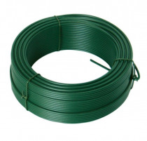 Drôt napínací s PVC 3,4 mm x 52 m zelený - N1