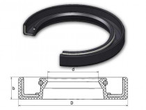 Gufero 43x65x12 NBR-WA - N1